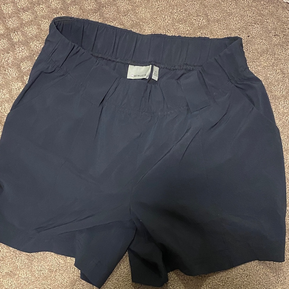 Athleta Navy High Waist Women's Shorts